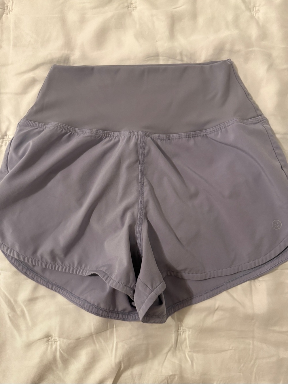 Gilly Hicks Lavender High-Rise Athletic Shorts